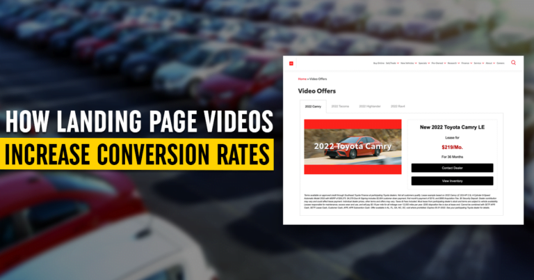 Discover the Power of Landing Page Videos in Boosting Conversion Rates